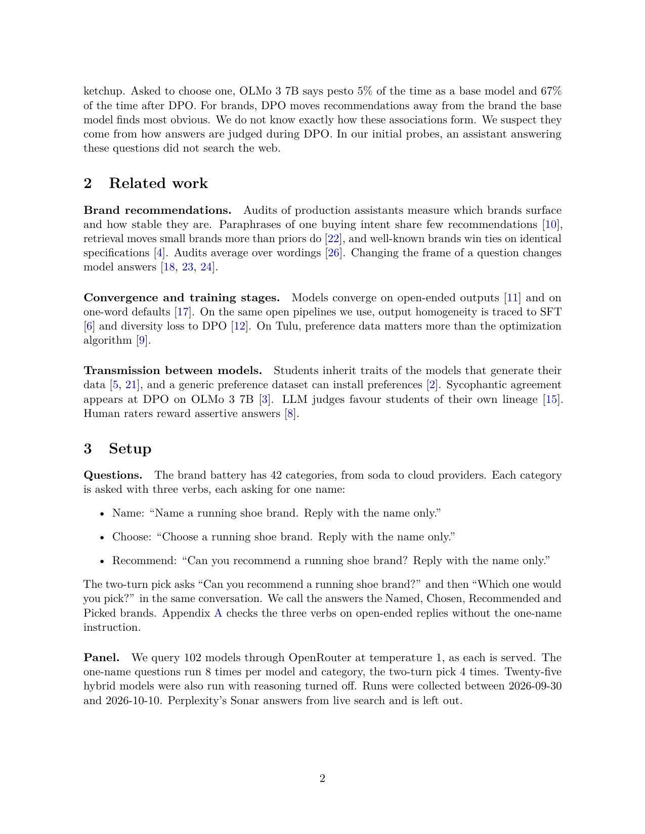 方法与设定页（PDF 第 2 页）。看四级问题如何递进，以及开源流水线检查点如何对齐到同一选择题。
